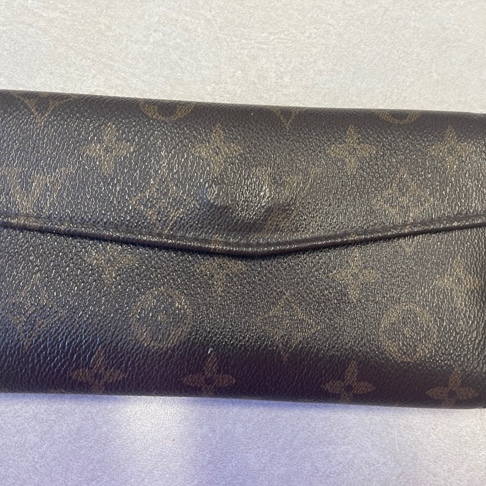 Vintage Louis Vuitton Dark Brown Monogram Wallet